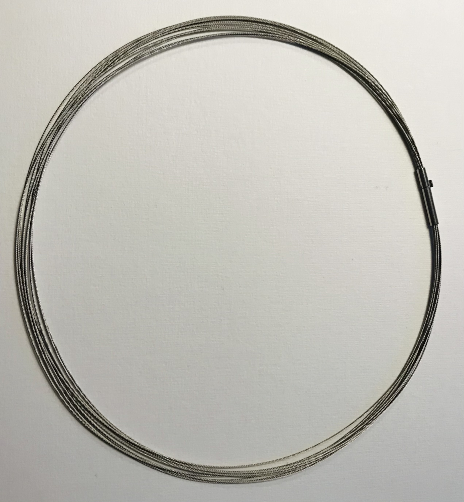 Edelstahl-Band 10 reihig 42cm
